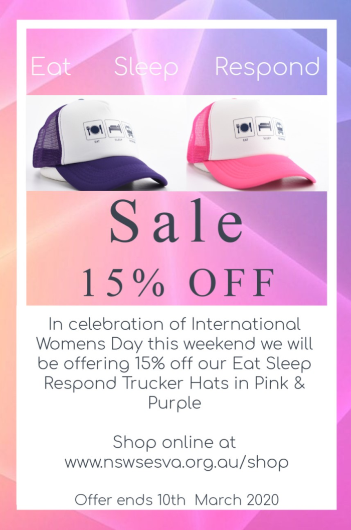Sale - 15% off our Pink & Purple ESR Trucker Caps