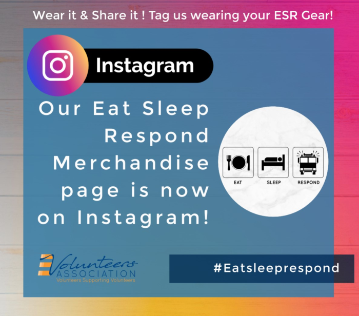 Follow us on Instagram - Keep up to date with our Eat Sleep Respond Apparel
