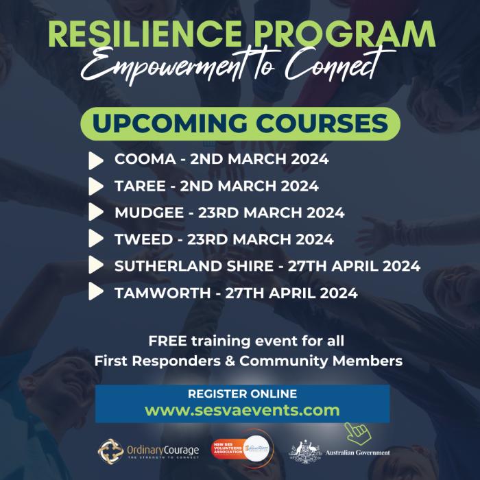 Register Now - FREE Resilience Training