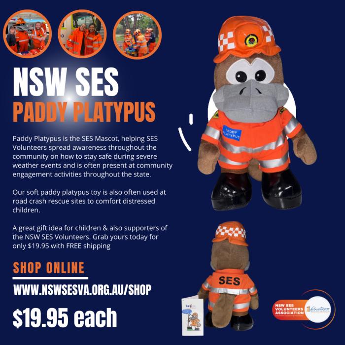 SES Paddy Platypus toy