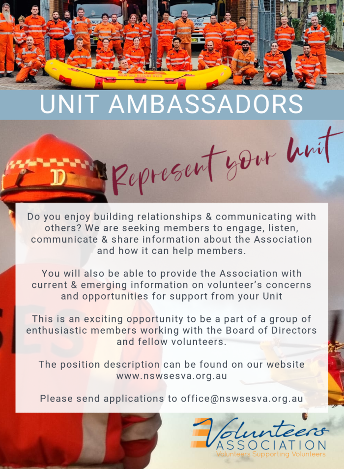 Would you like to represent your unit as a Unit Ambassador?