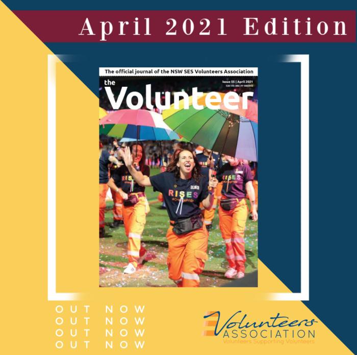 April Edition of the Volunteer is Out Now!
