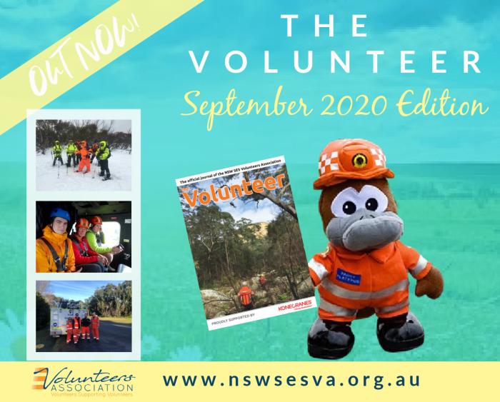 The Volunteer September Edition is out Now!