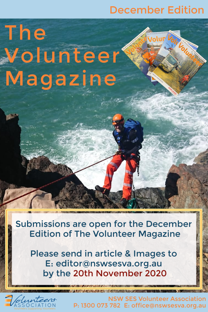 The Volunteer Magazine Dec Edition - submissions open!